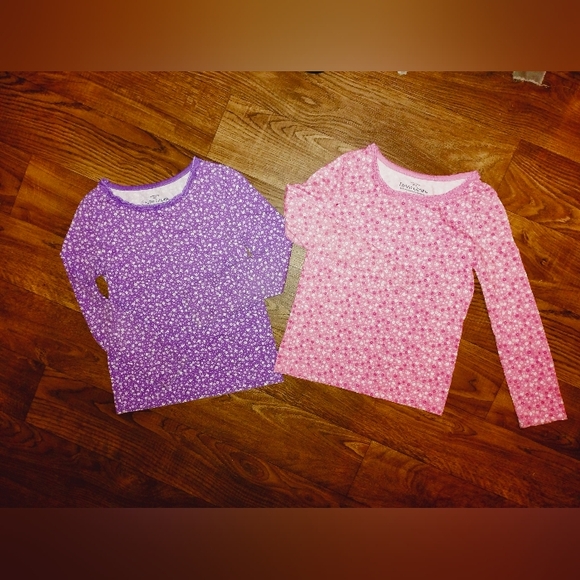 Girls long sleeves shirts size 8 - Picture 2 of 2